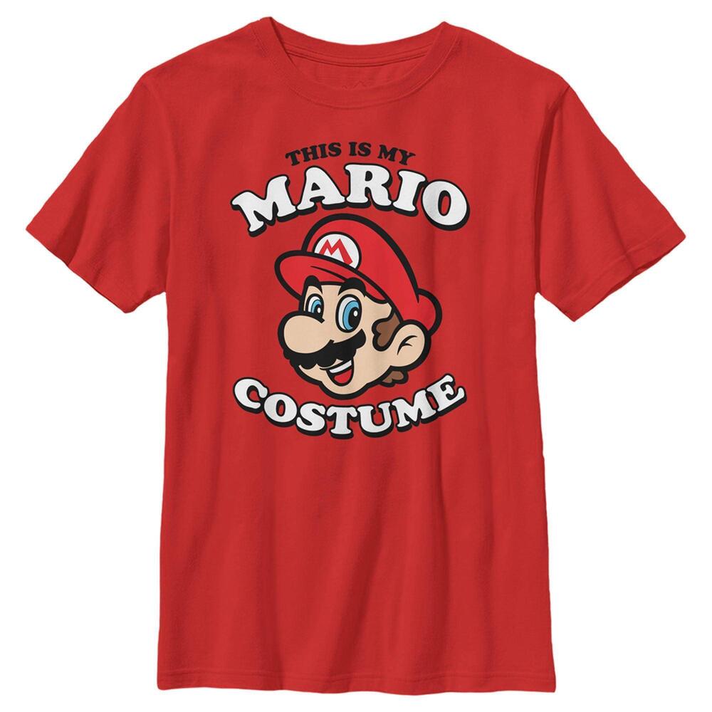 Boys Nintendo This Is My Mario Costume Tshirt
